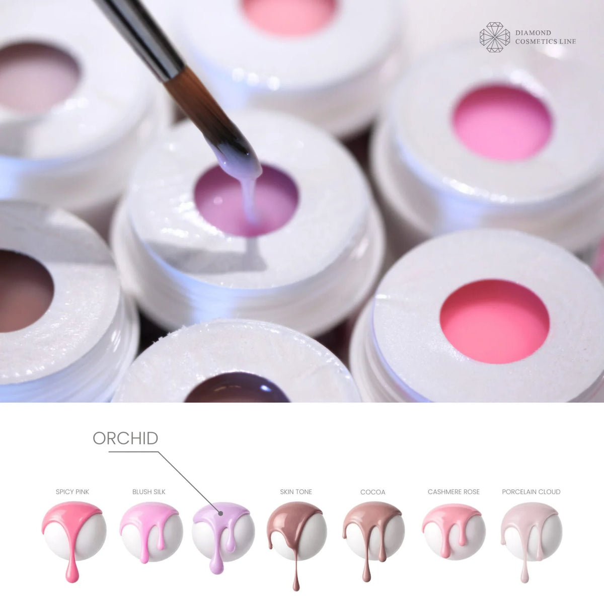 UV/LED PORCELAIN CLOUD THIXOTROPIC GEL 15 ML / 30 ML