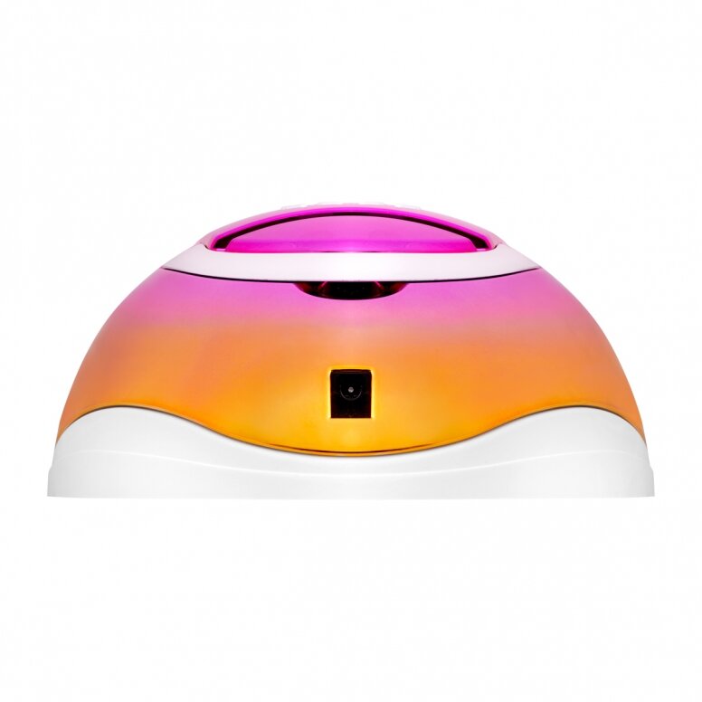 Profesionali UV/LED lampe GLOW F2 RC 220W, fuchsia og gull farge