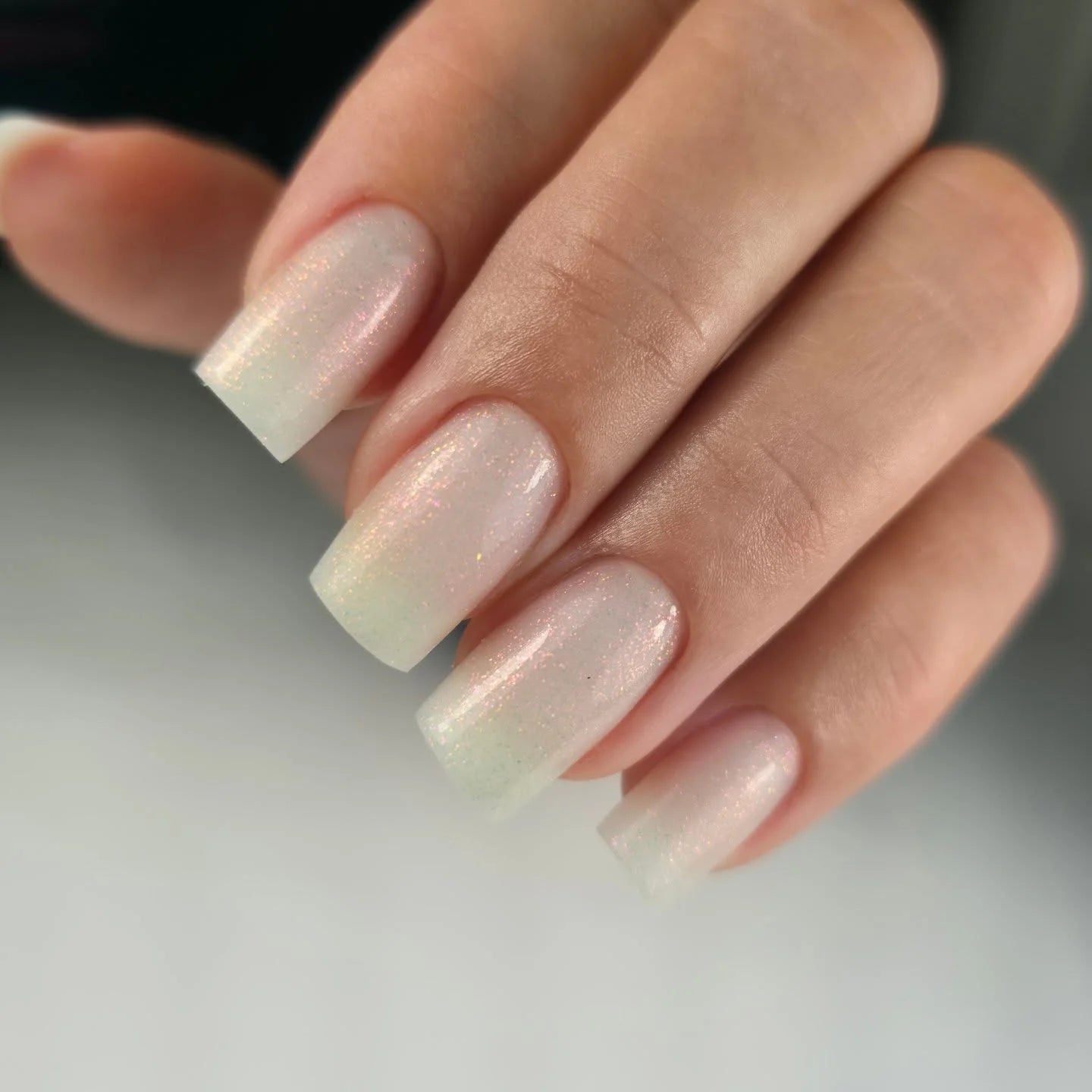 „Pink shimmer top coat“, 15 ml