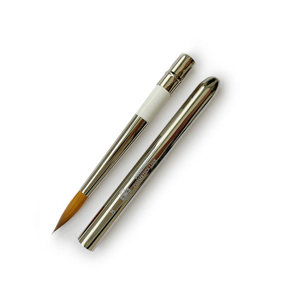 Diamond naturlighår pensel med lokk Nr 8