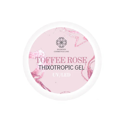 UV / LED Toffee Rose thixotropic gel 30 / 50 ml