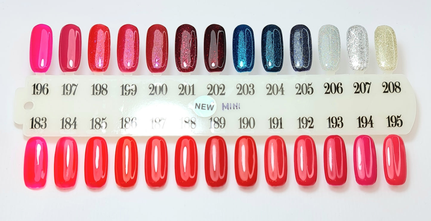 Diamondline MINI gellakk Nr 186, 6 ml