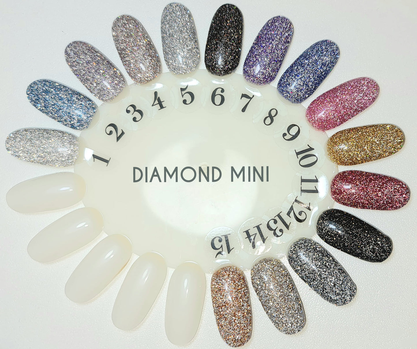 Mini ¨DIAMOND¨refleks gellakk Nr 5, 6 ml