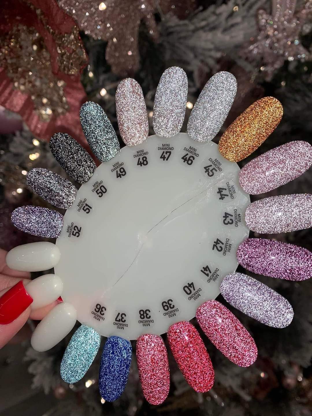 Mini ¨DIAMOND¨ refleks gellakk Nr 51, 6 ml