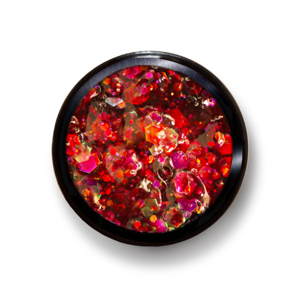 Glitter gel ''Galactic'' 01, 8 ml