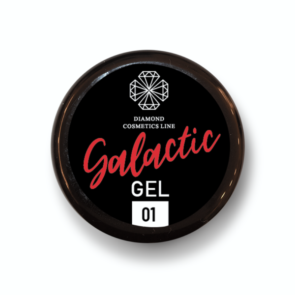Glitter gel ''Galactic'' 01, 8 ml