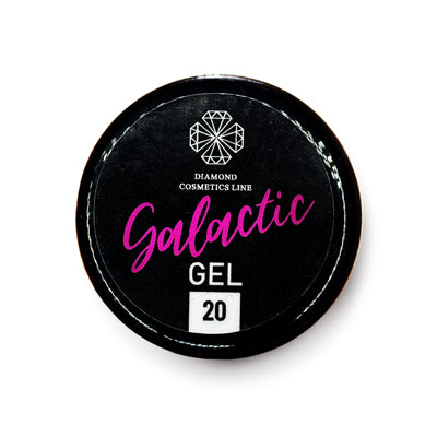 Glitter gel ''Galactic'' 20, 8 ml