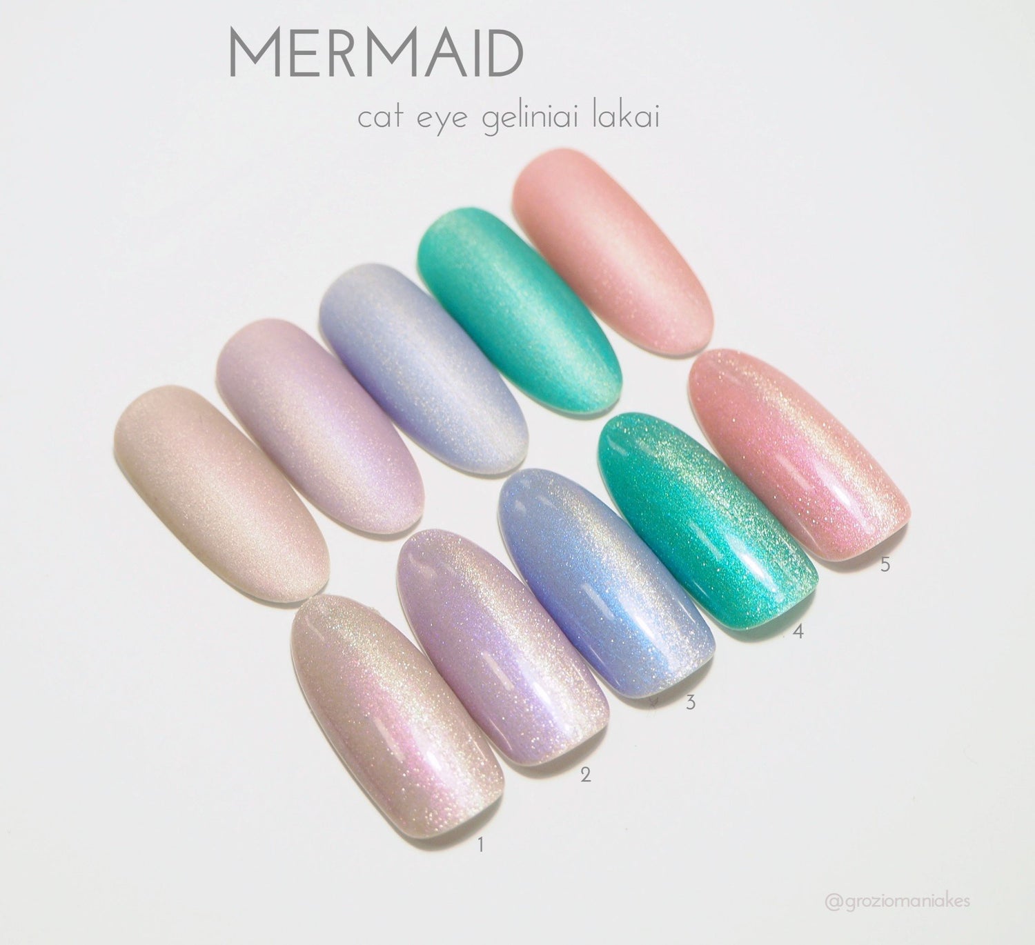 "MERMAID CAT EYE" gellakk. 6 ml