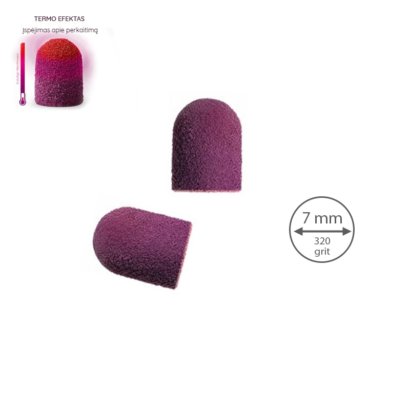 Profesjonelle LUKAS SK THERMO slipehetter 7 mm (10 stk.)