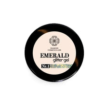 Load image into Gallery viewer, Glitter gel „EMERALD“ Nr.1 5 ml
