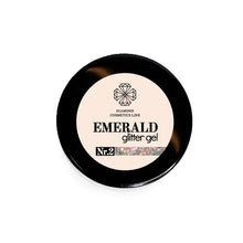 Load image into Gallery viewer, Glitter gel „EMERALD“ Nr.2 5 ml
