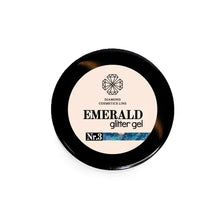 Load image into Gallery viewer, Glitter gel „EMERALD“ Nr.3 5 ml
