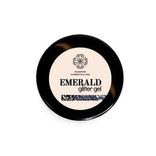 Load image into Gallery viewer, Glitter gel „EMERALD“ Nr.5 5 ml
