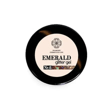 Load image into Gallery viewer, Glitter gel „EMERALD“ Nr.6 5 ml
