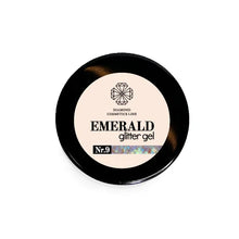 Load image into Gallery viewer, Glitter gel „EMERALD“ Nr.9 5 ml
