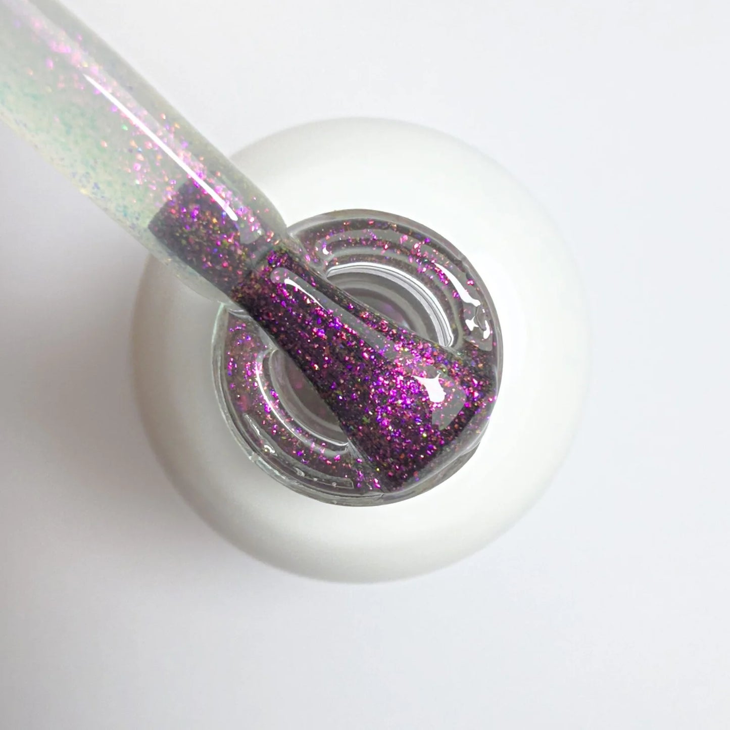 „Pink shimmer top coat“, 15 ml
