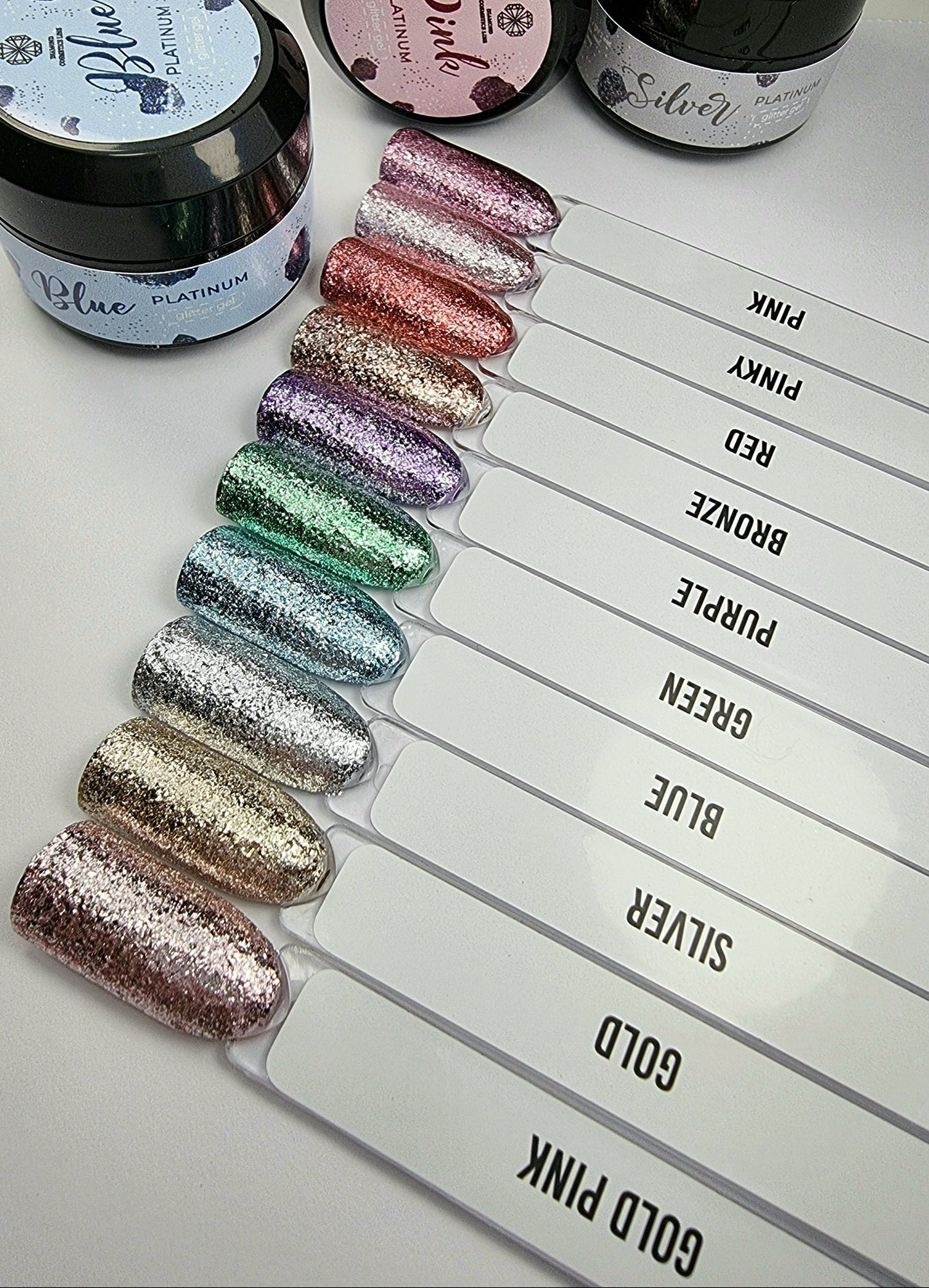 DIAMONDLINE Glitter Gel, PINKY, 5ml