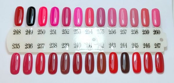 Diamondline MINI gellakk Nr 260, 6 ml