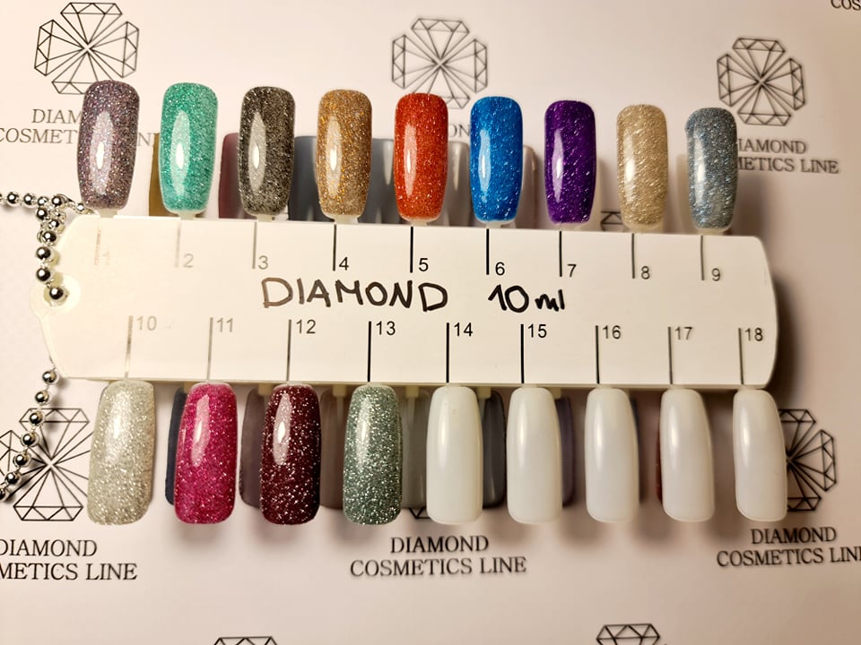 ¨DIAMOND¨refleks gellakk Nr 13, 10 ml