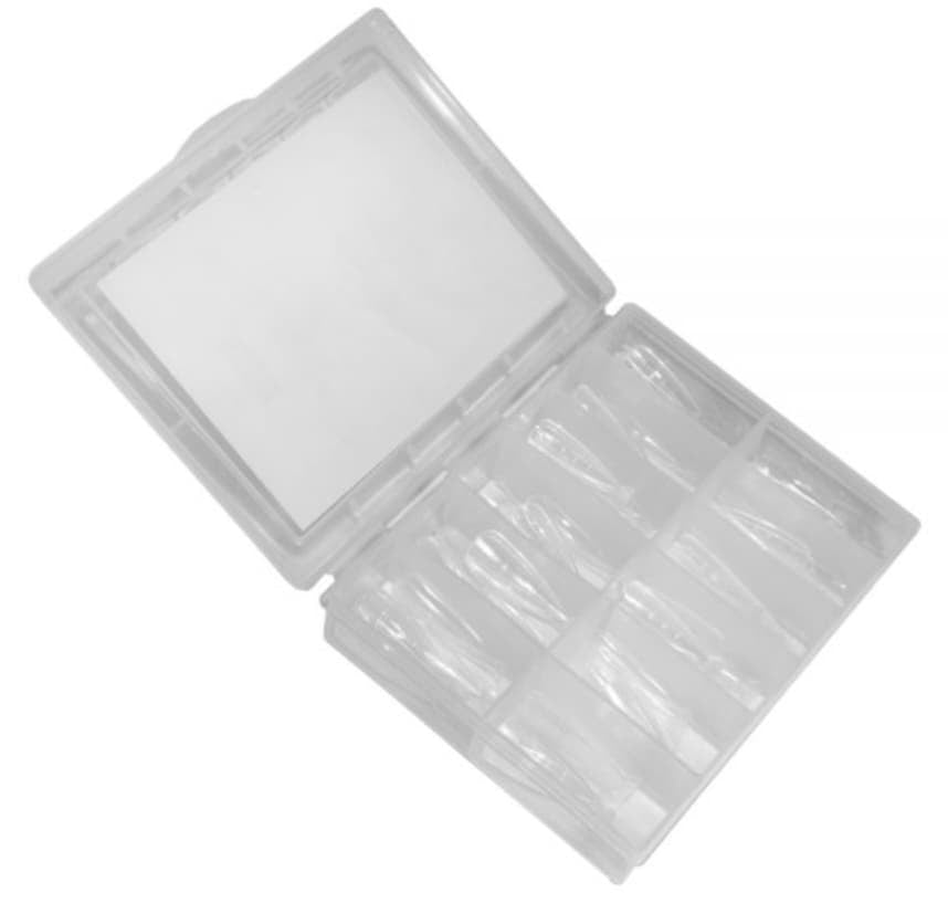 Dual forms til negleforlengelse TOP FORMS ALMOND OVAL 120 stk