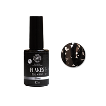 Load image into Gallery viewer, Top Coat „FLAKES SILVER“, 12 ml
