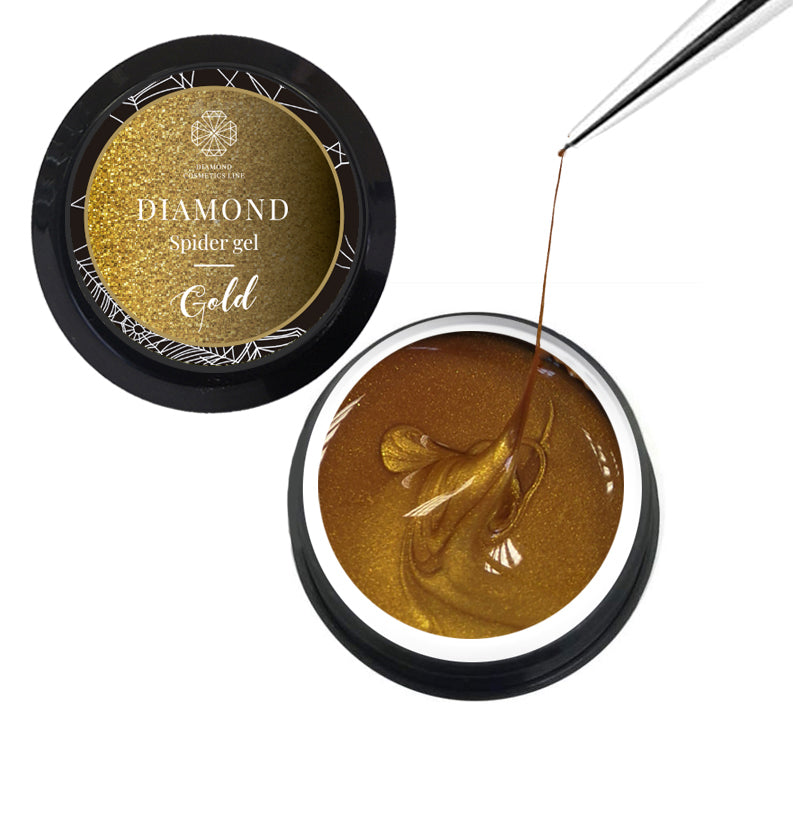 Diamondline Spider Gel GOLD, 5ml