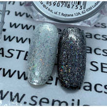 Load image into Gallery viewer, SEMILAC Flash 690 Holo Silver glitter, 0,2g
