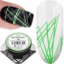 Semilac spider gum NEON GREEN ,5g