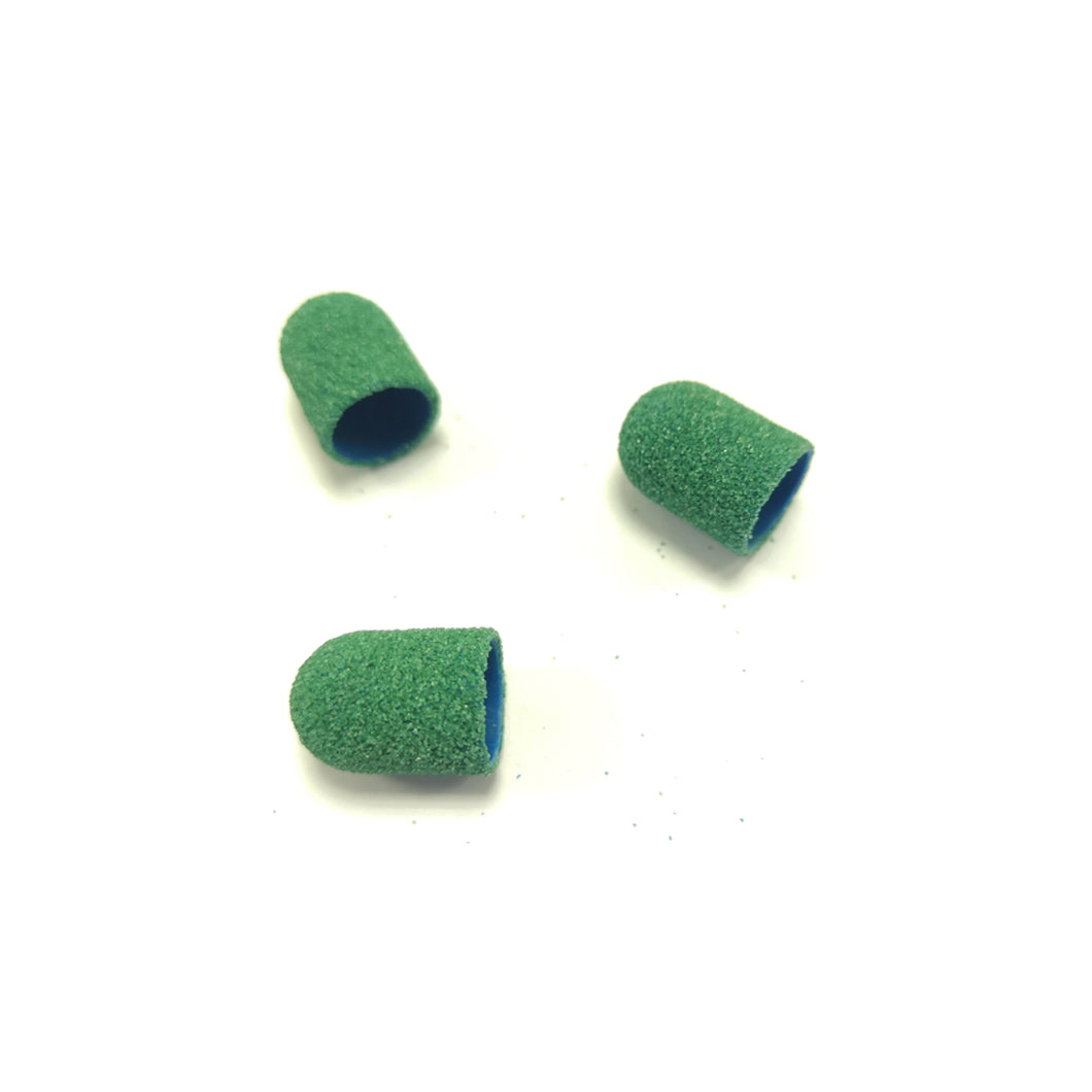 Engangs slipekappe 10mm, grønn 80g, 1 stk